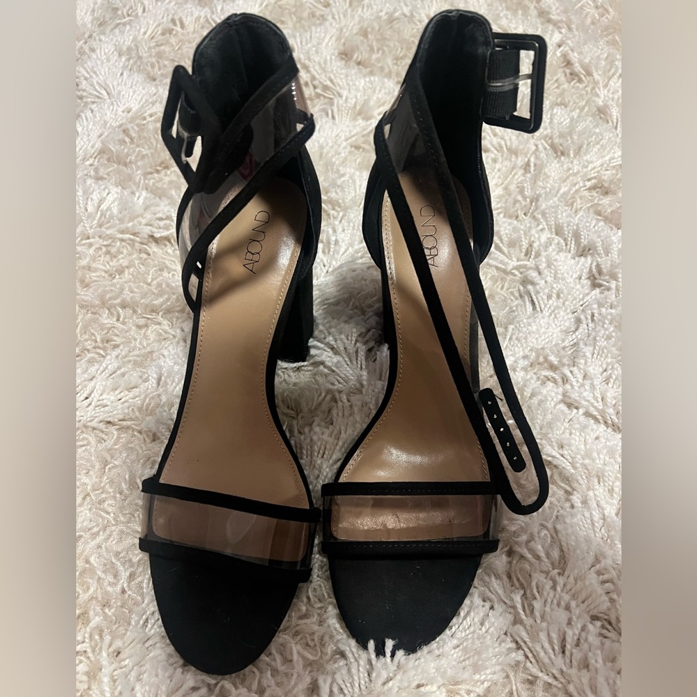 Abound Black block heel Women’s Sz 10